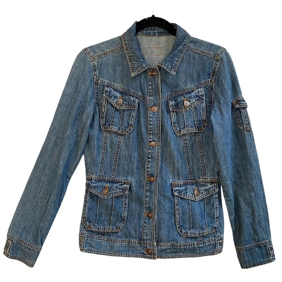DKNY  Jean Jacket Sz S - Picture 1 of 11